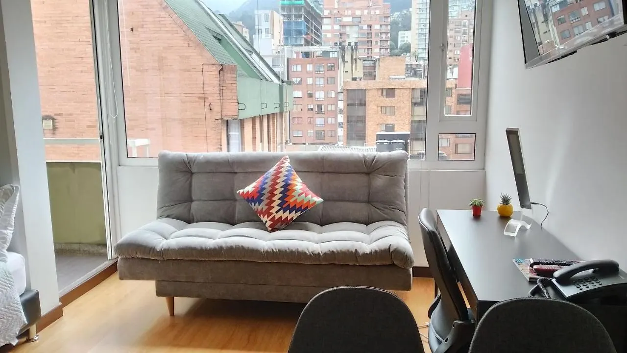 Apartaestudio Chapinero Cra 13 #48 50 Con Garaje Apartment Bogota 0*,  Colombia
